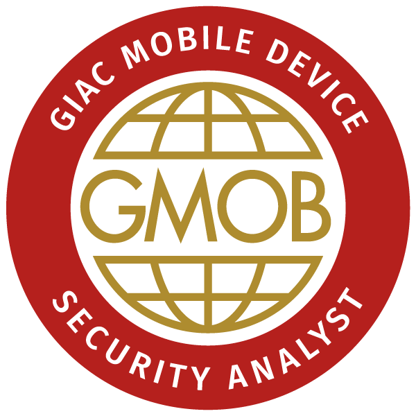 GIAC Mobile Device Security Analyst
